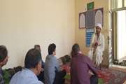 برگزاری نماز جماعت در دامپزشکی رامهرمز